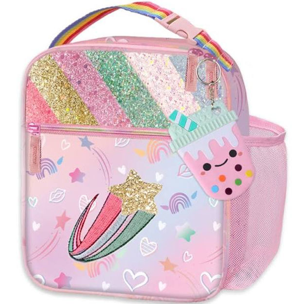 Insulated Lunch Bag,Rainbow