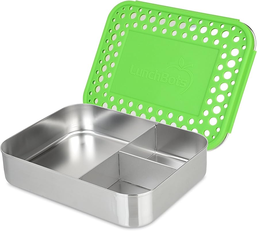 Lunchbots Trio Green Dots MD