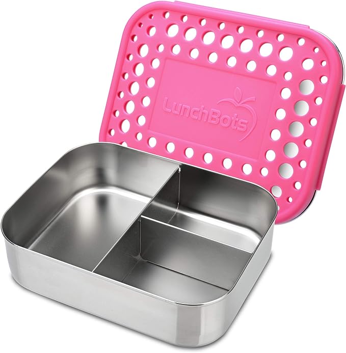 Lunchbots Trio Pink Dots MD