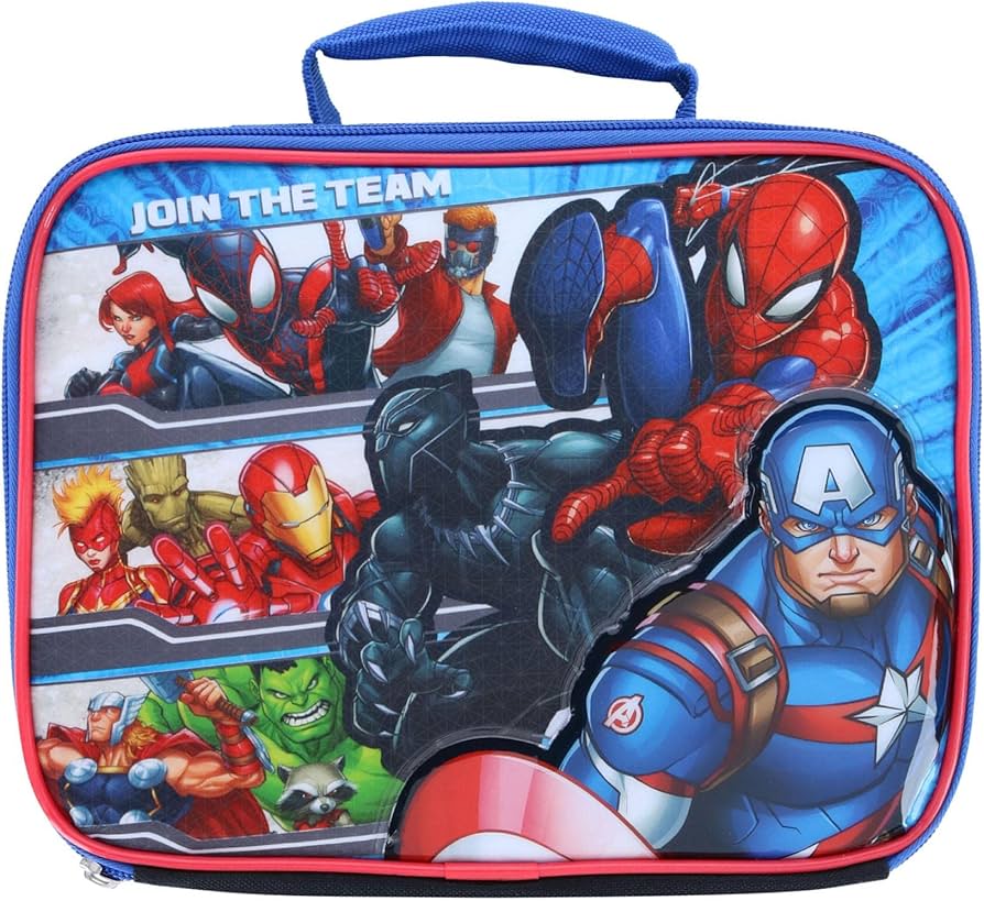 Avengers  Rectangle  Lunch bag