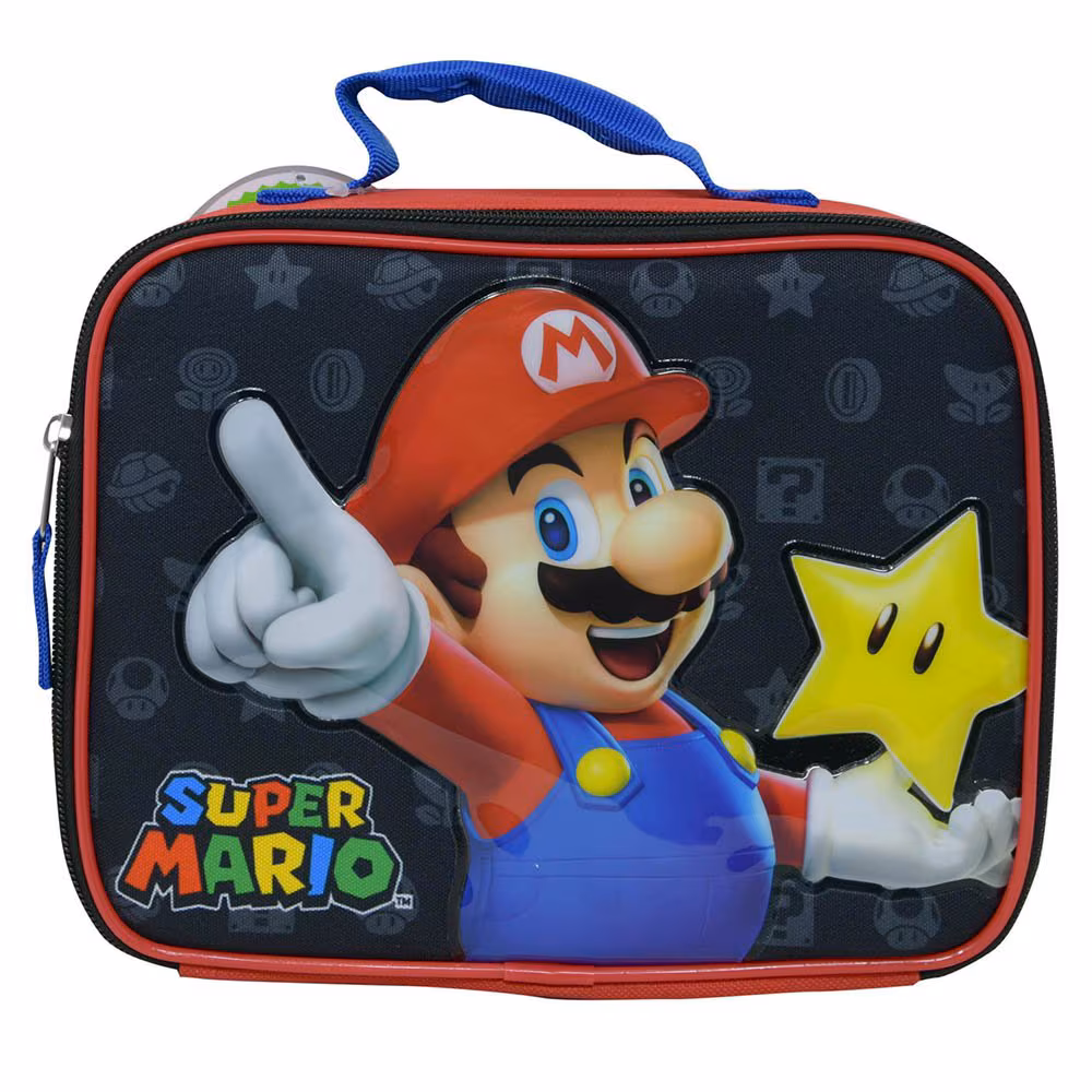 Mario Rectangle Lunch Bag