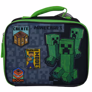 Minecraft Rectangle Lunch Bag