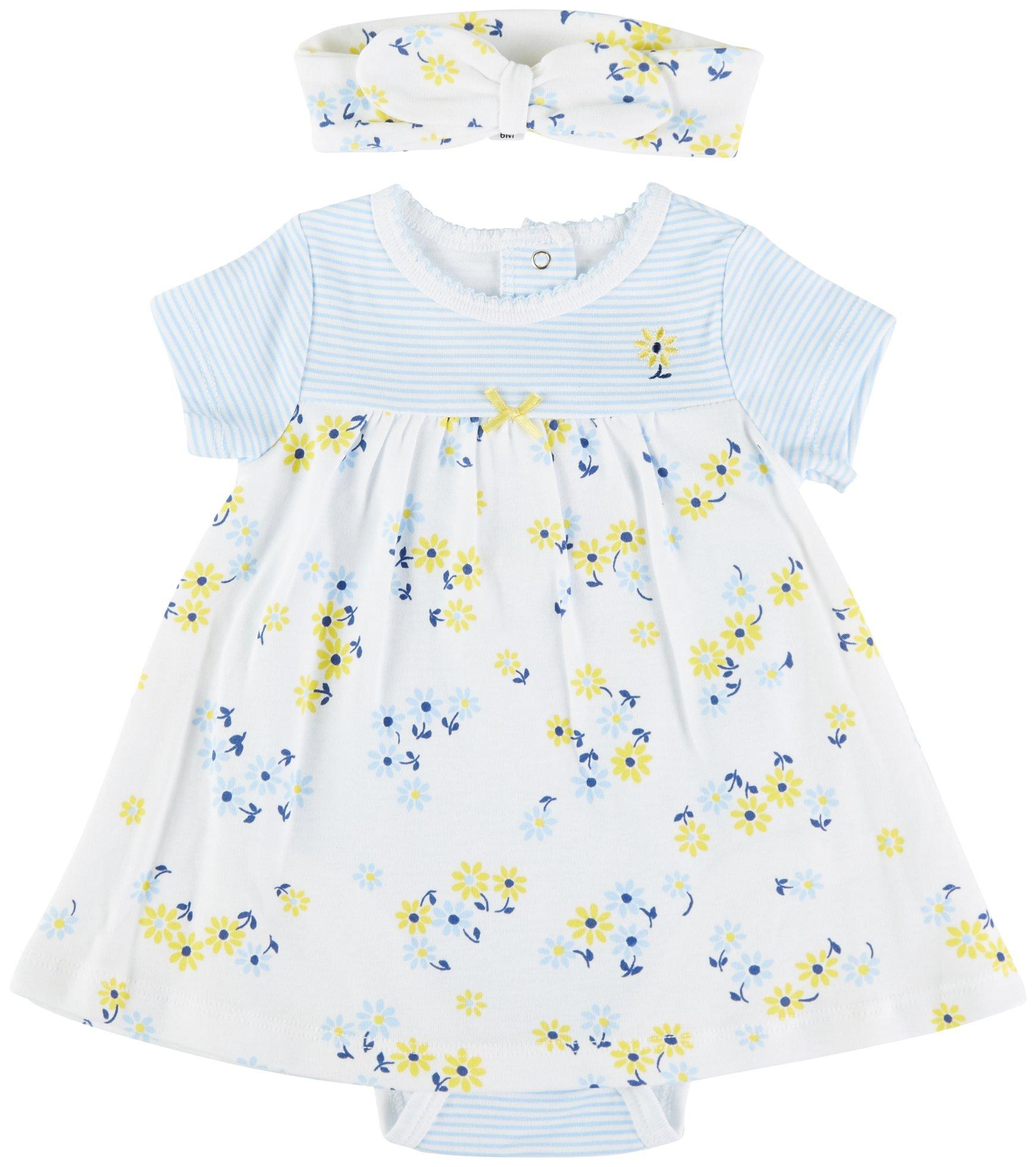 Sunflower Bodysuit Dress