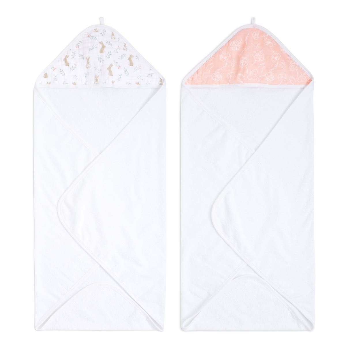 BLUSHING BUNNIES 2PK H. TOWELS