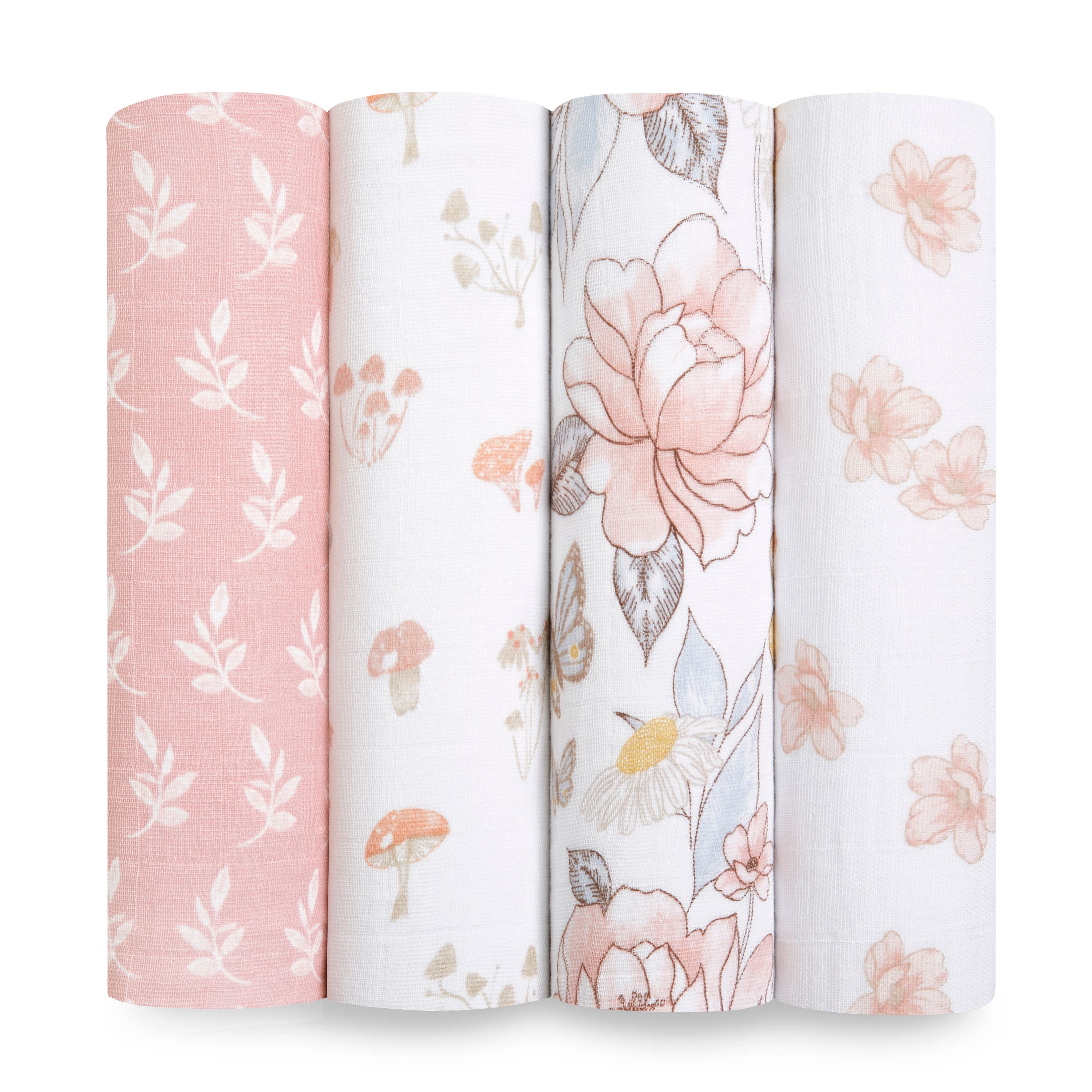 EARTHLY 4PK ORGANIC SWADDLES
