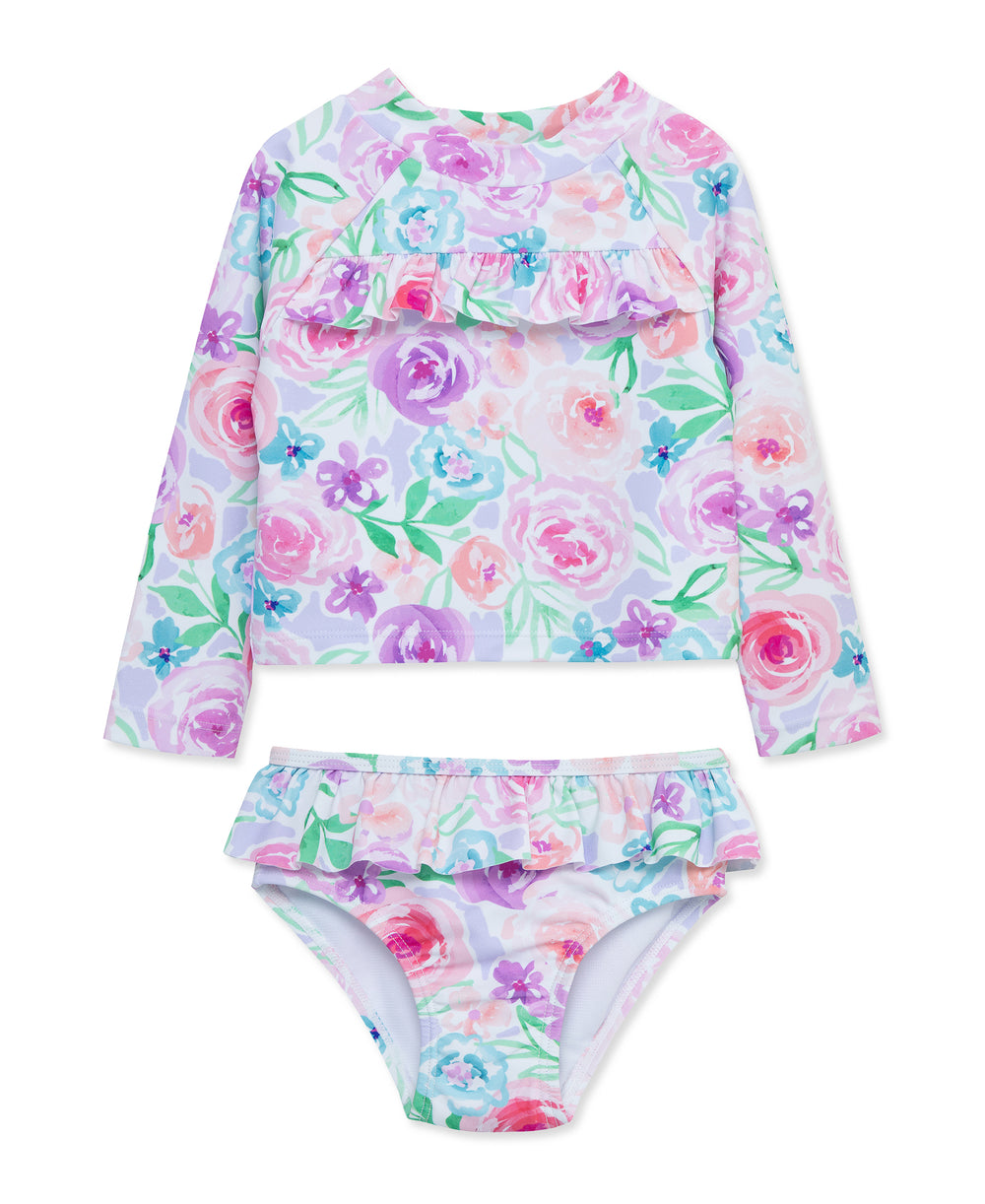 Garden 2Pc L.S. Rashguard-Floral