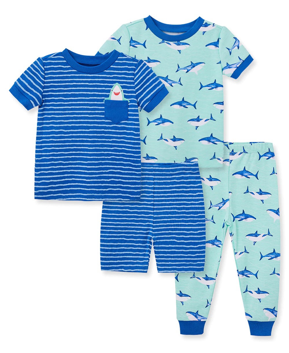 Shark 4Pc PJ Green