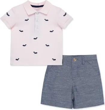 Whale Polo Short Set