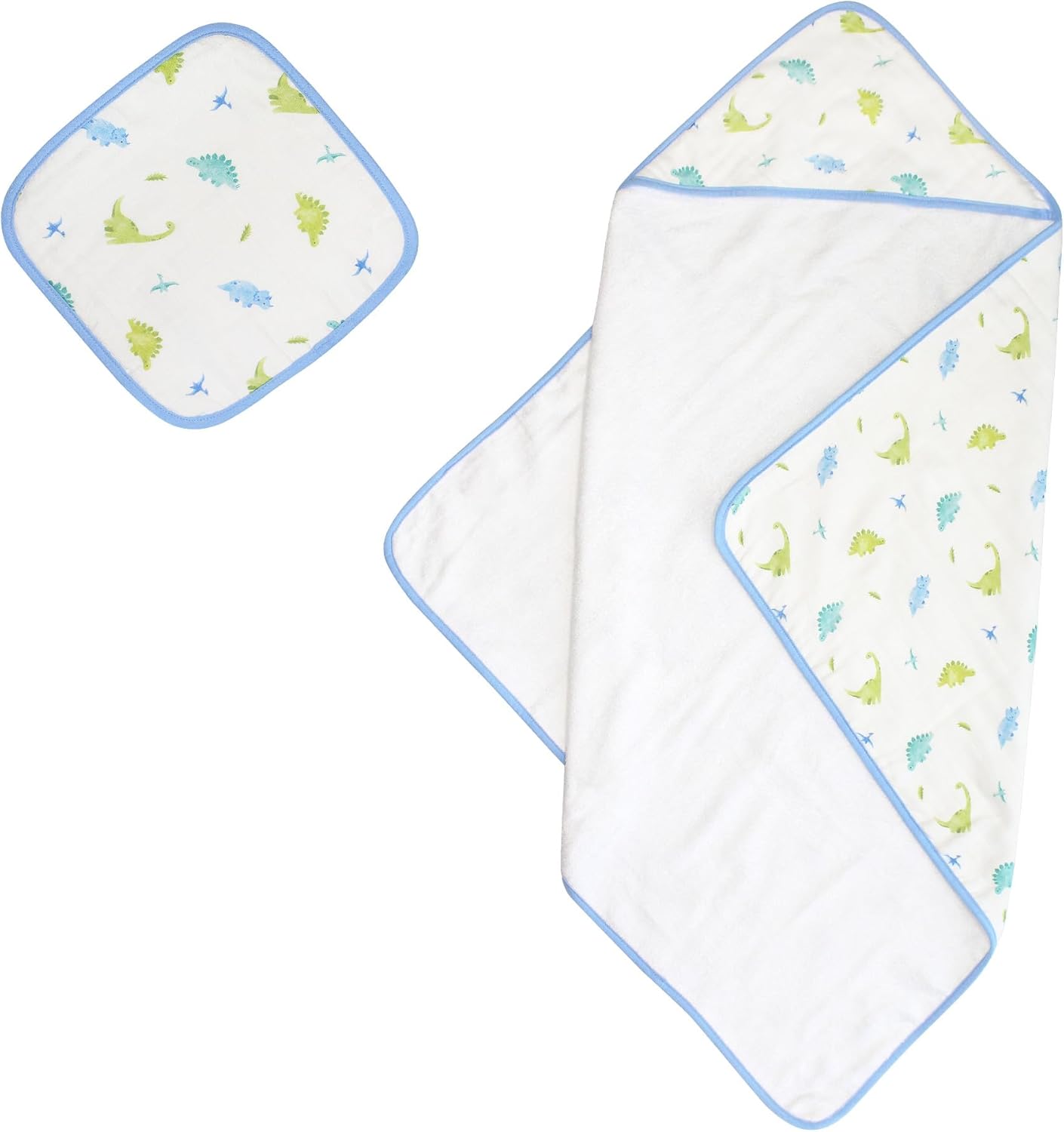 DINOSAUR HOODED TOWEL SET