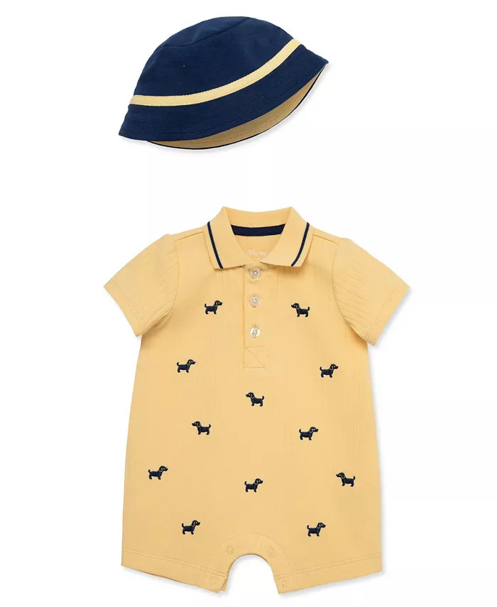 Puppies Romper-Hat