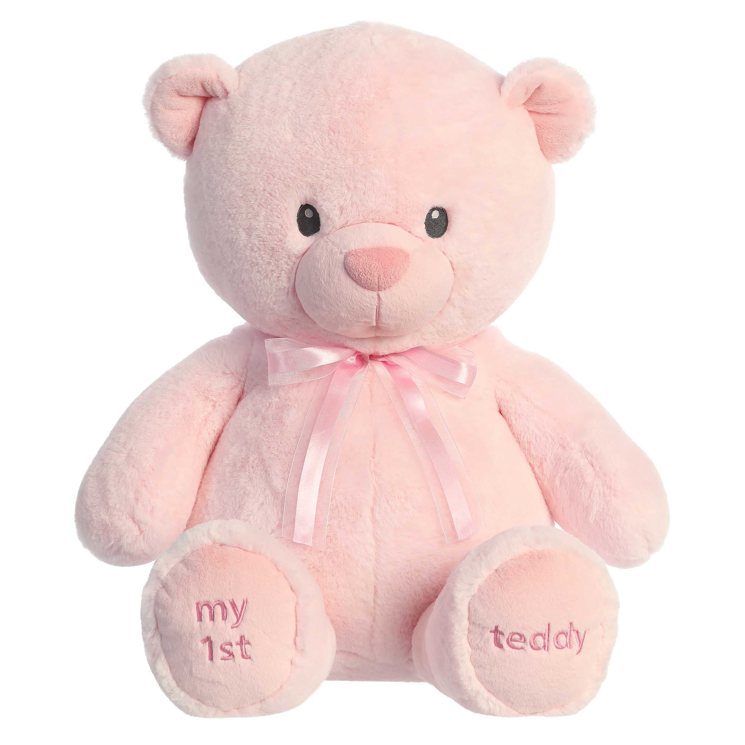28" MY FIRST TEDDY PINK