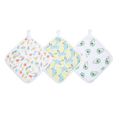 FARM TO TABLE 3PK WASHCLOTHS