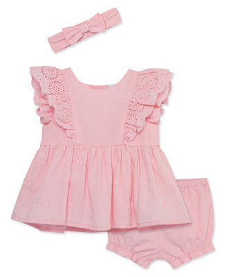 Pink Eyelet Sunsuit