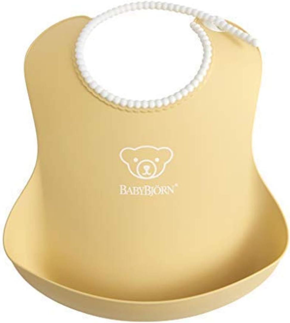 BABY BIB 1 PK POWDER YELLOW
