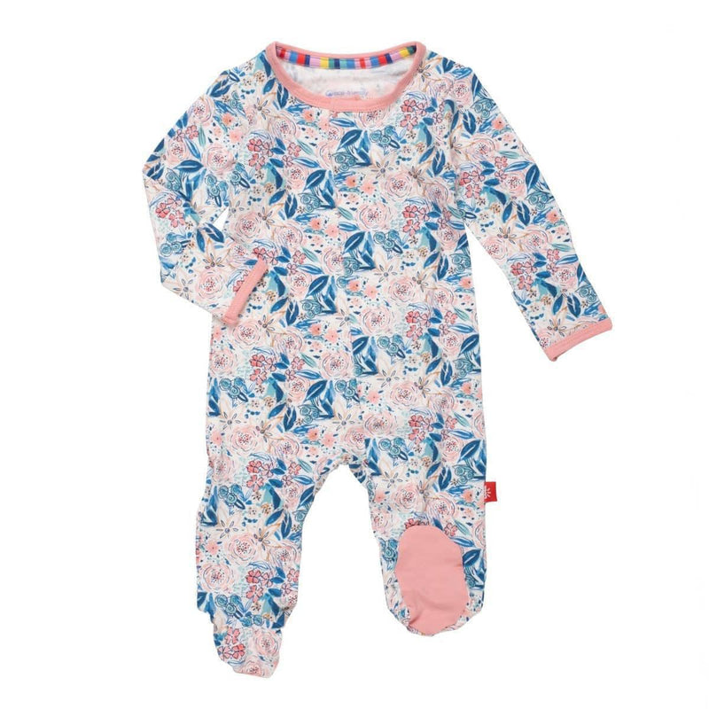 ONCE AND FLORAL FOOTIE