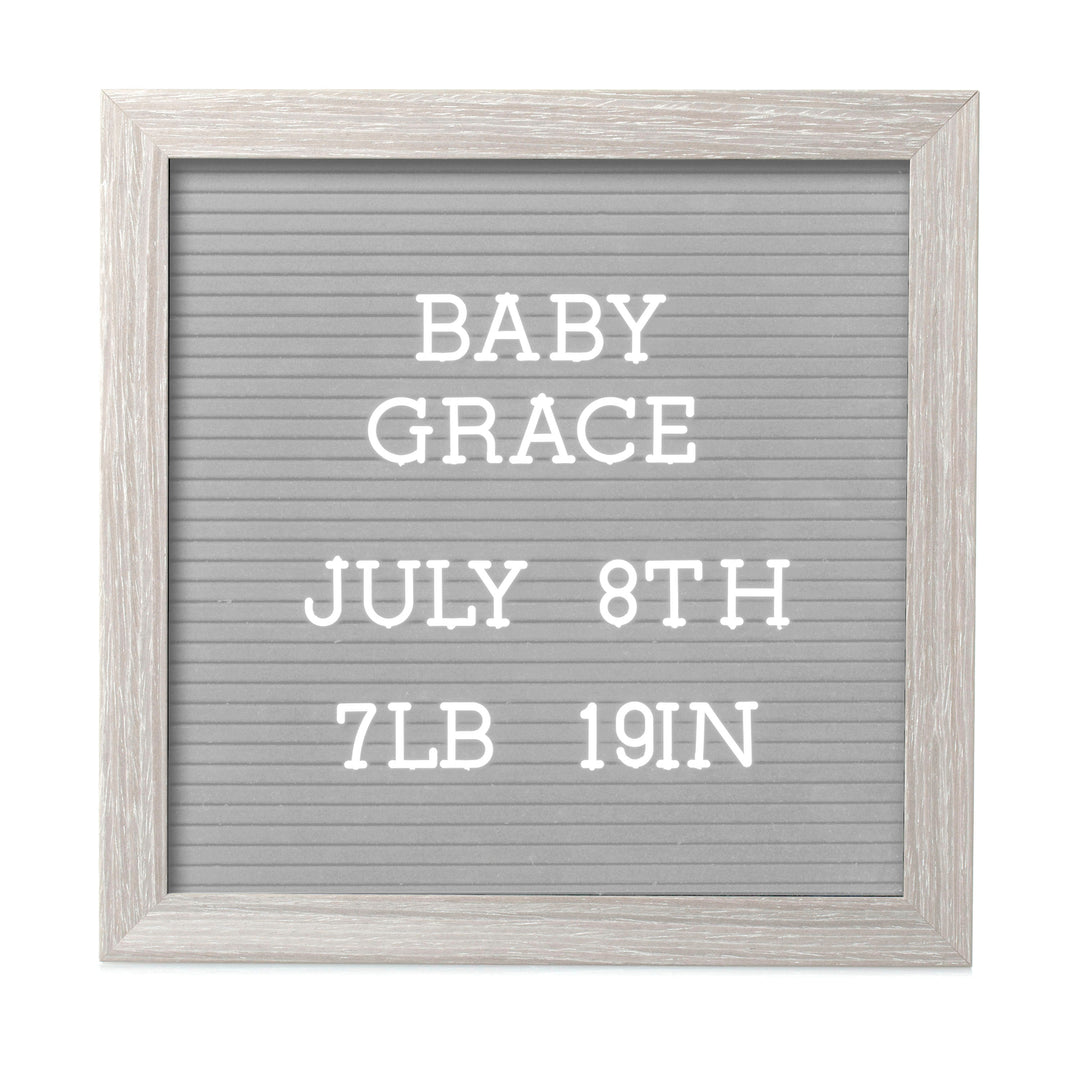 Letterboard Set Light Grey