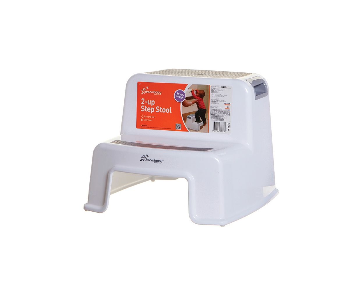 2-UP STEP STOOL GREY