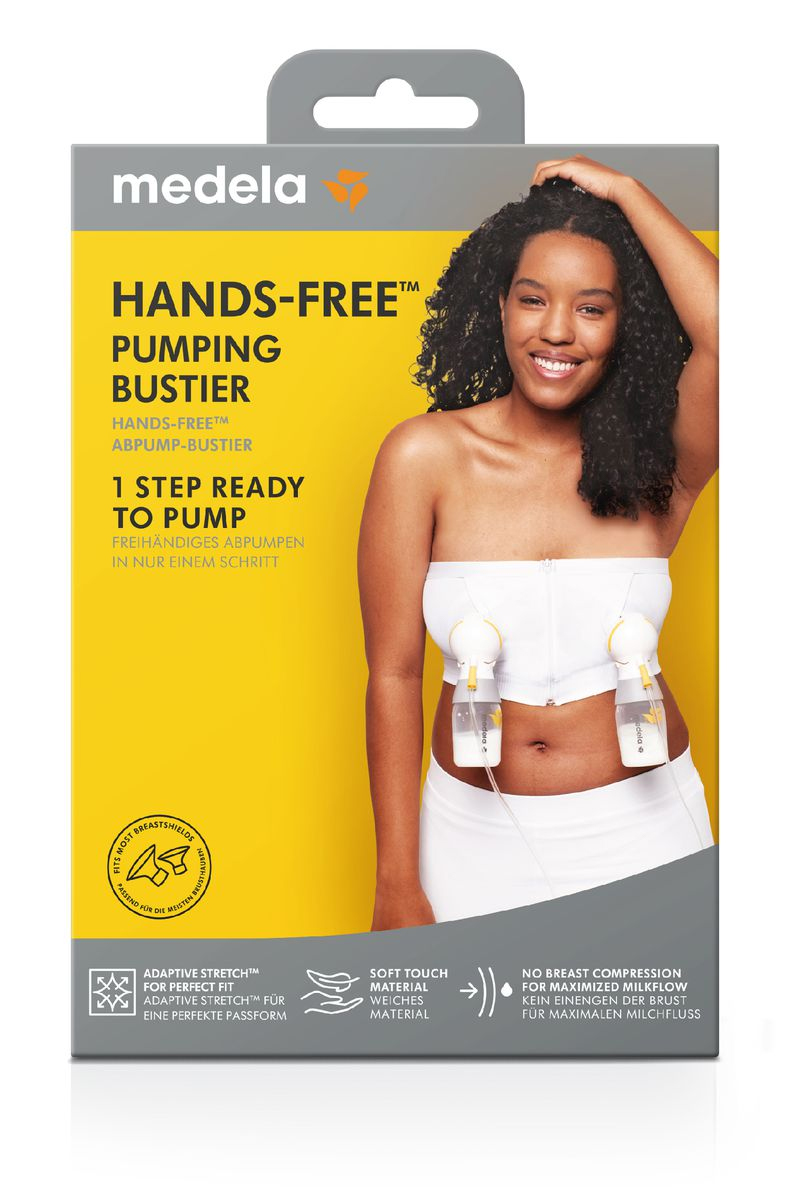 Hands Free Pumping Bustier Bl L