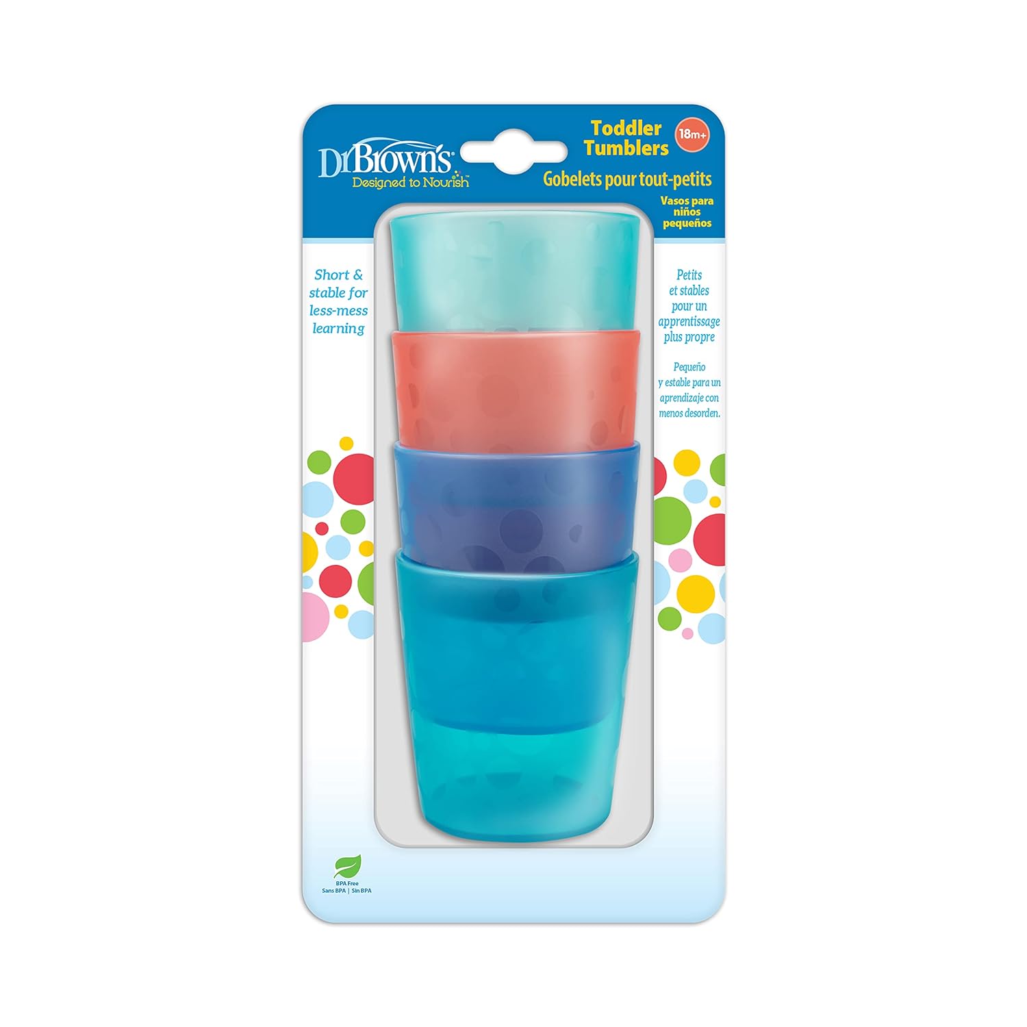 Toddler Tumblers, 4-Pack