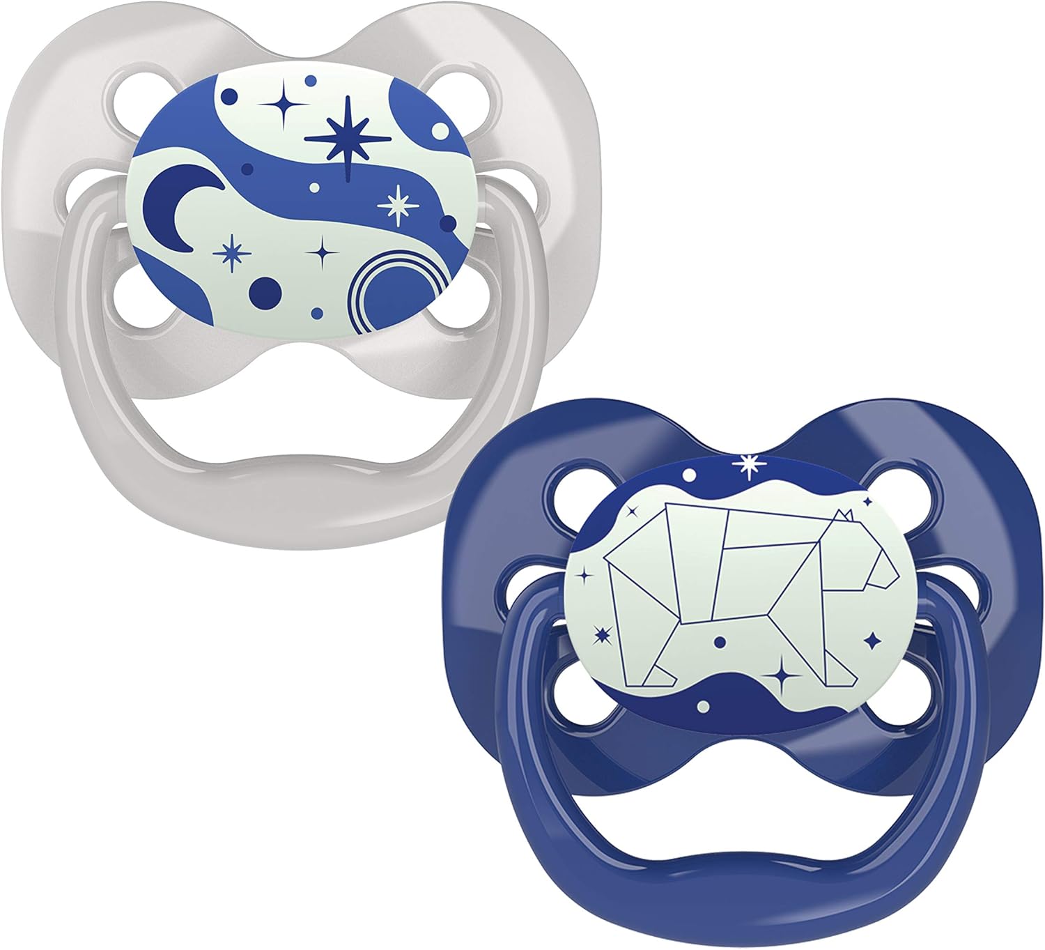 Pacifier Stage 1, Glo nDark, Blu