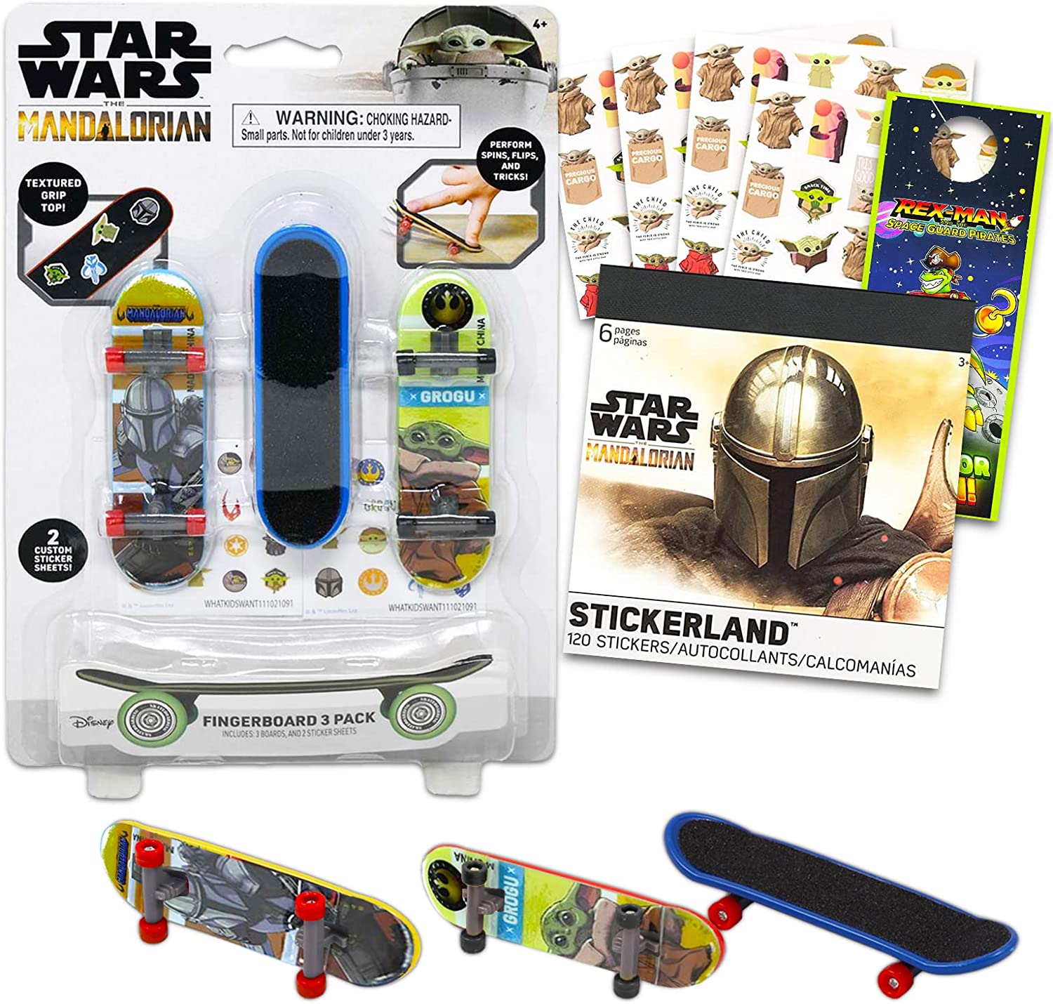 Mandalorian 3pk Fingerboards