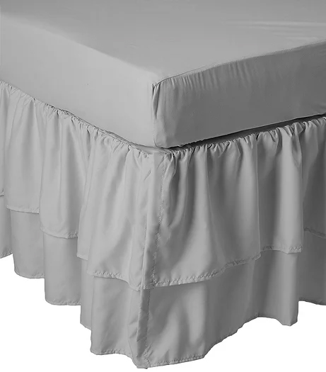 DOUBLE LAYER CRIB SKIRT