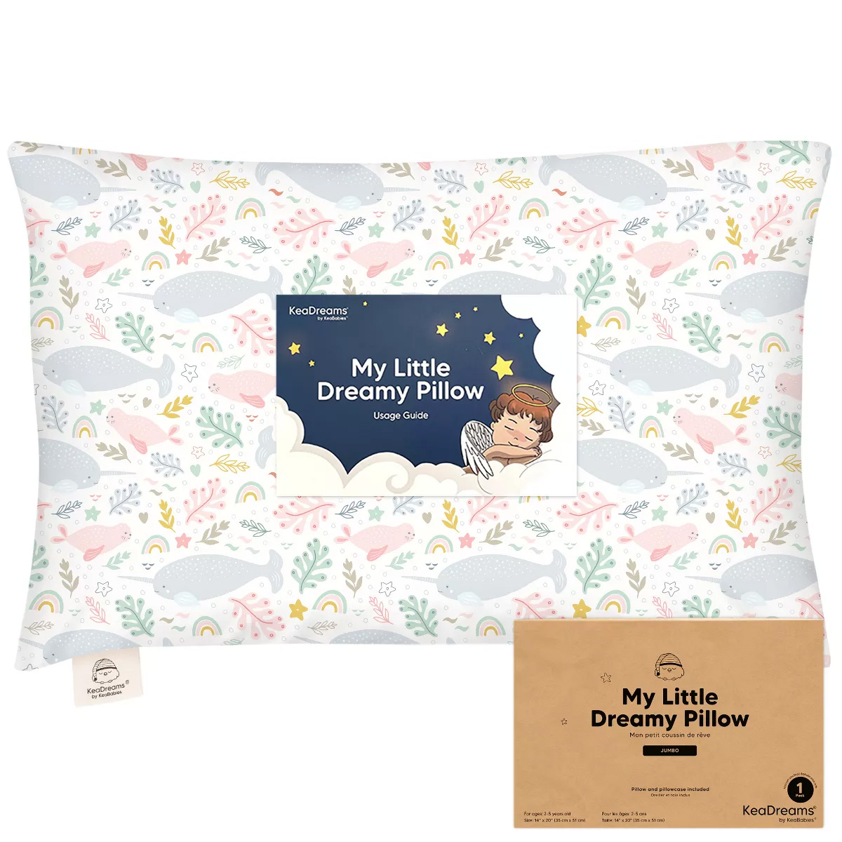 Narwhal Pillow & Case