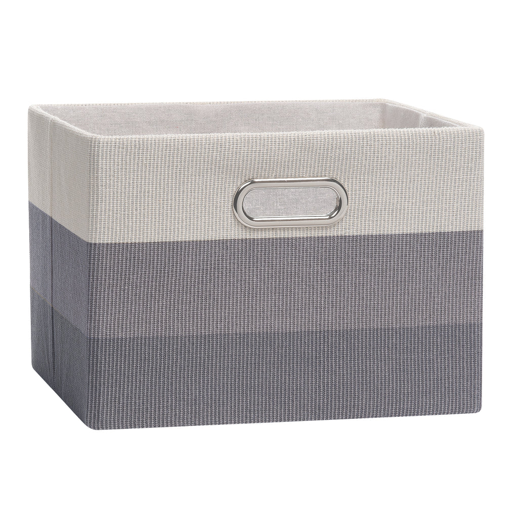 GRAY OMBRE STORAGE CONTAINER