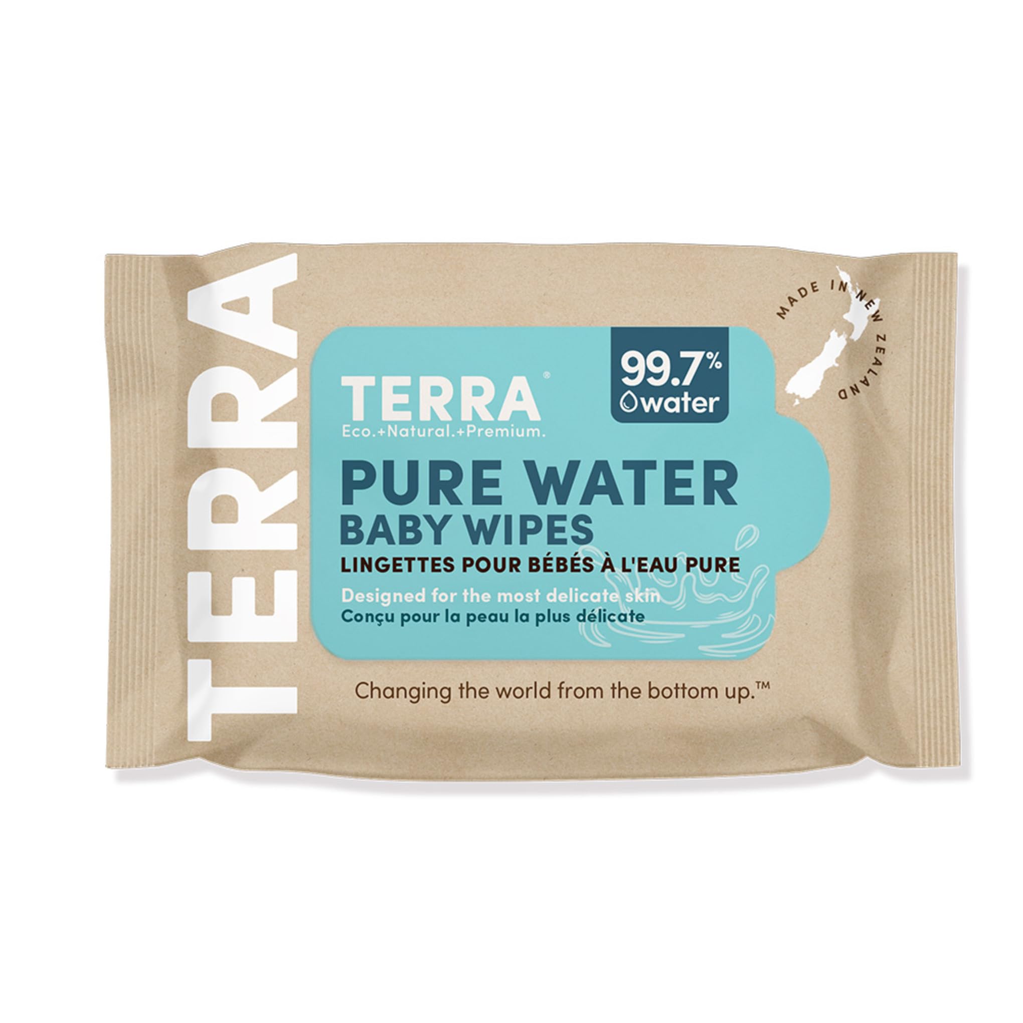 Terra Baby Wipes NZ  Water 24pk