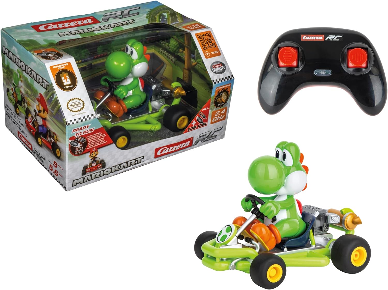 2.4GHZ MARIO PIPE KART YOSHI