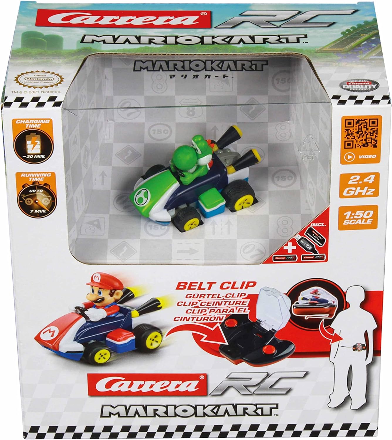2.4GHZ MARIO KART MINI RC YOSHI