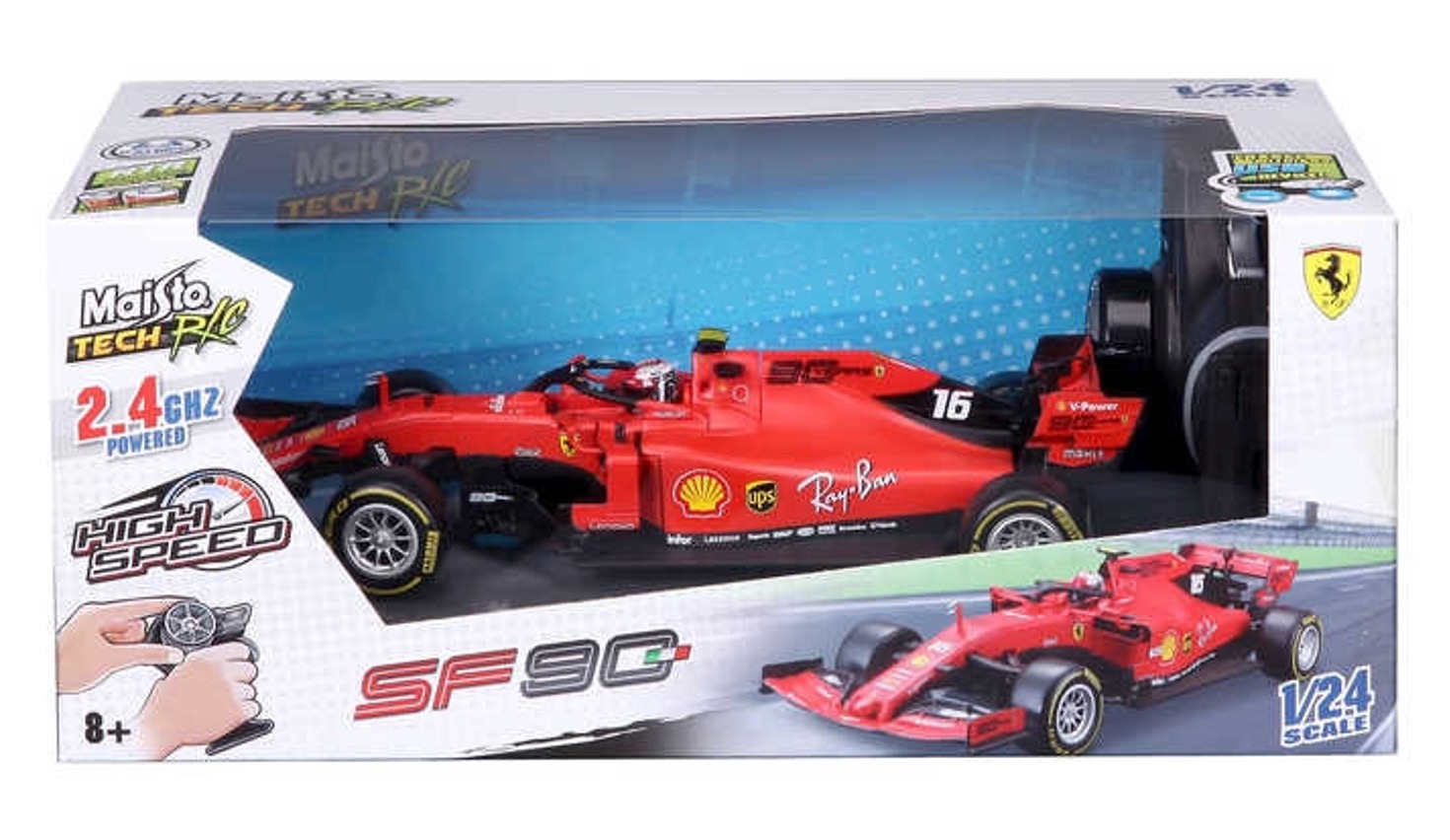 R/C RACING FERRARI SF90 2.4G