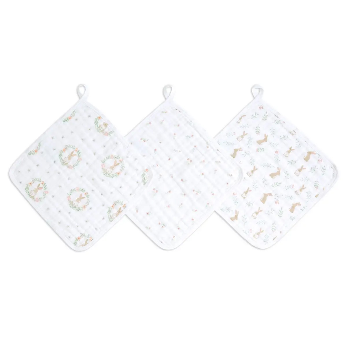 BLUSHING BUNNIES 2PK H. TOWELS