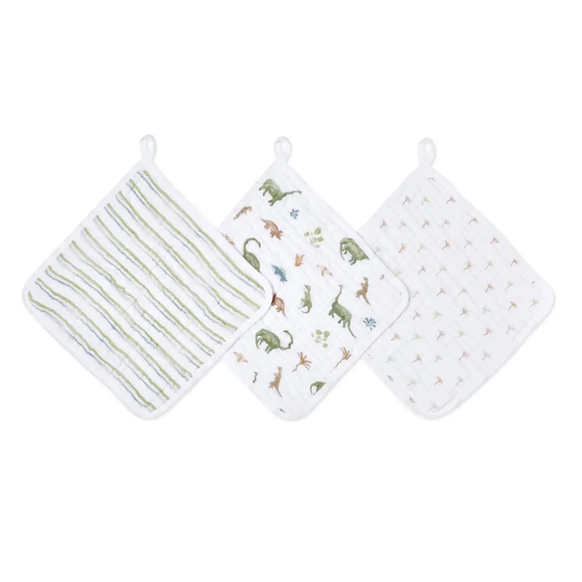DINO JUNGLE 2PK H. TOWELS