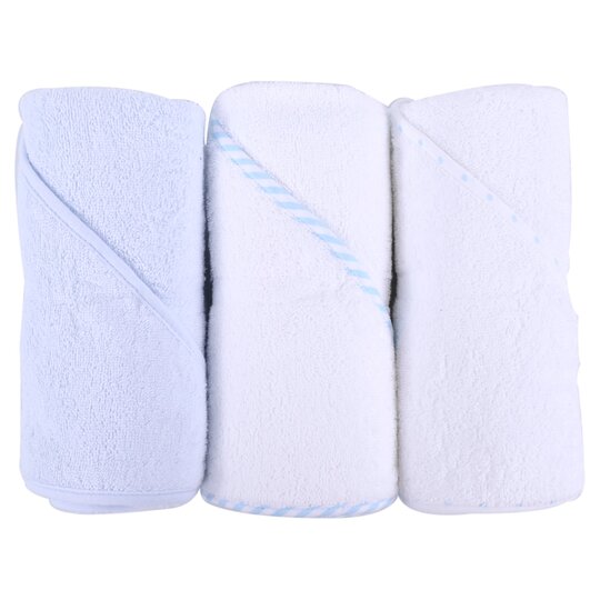 3PK HOODED TOWEL