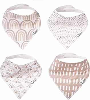 BLISS BANDANA BIB SET 4PK