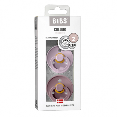 BIBS 2 x Dusky Lilac#2