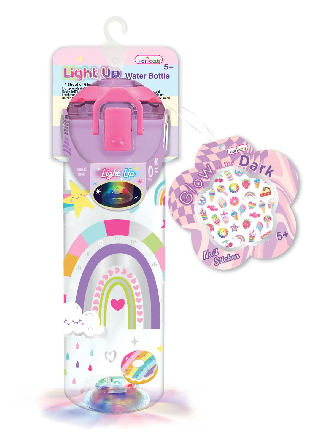 Light Up Water Bottle 23.6 OZ