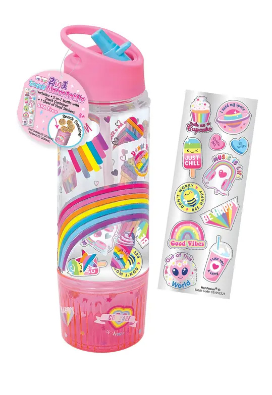 Two in 1 Spout Water Bottle