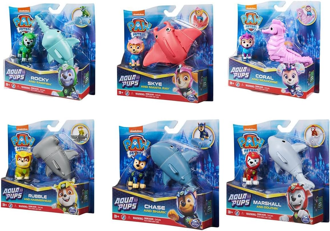 PAW PATROL AQUA PUPS W/ACC