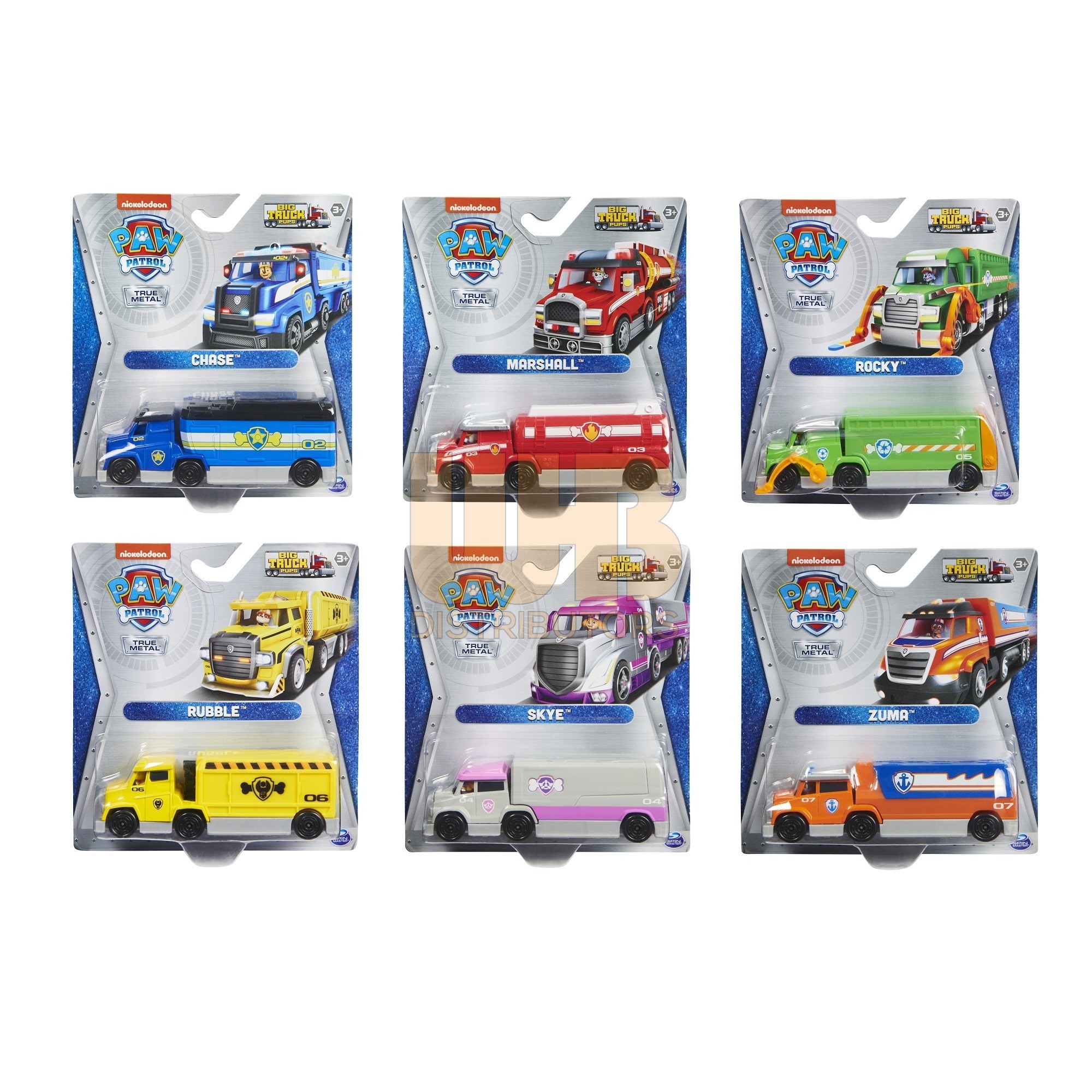PP BIG TRUCKS TRUE METAL 1:55