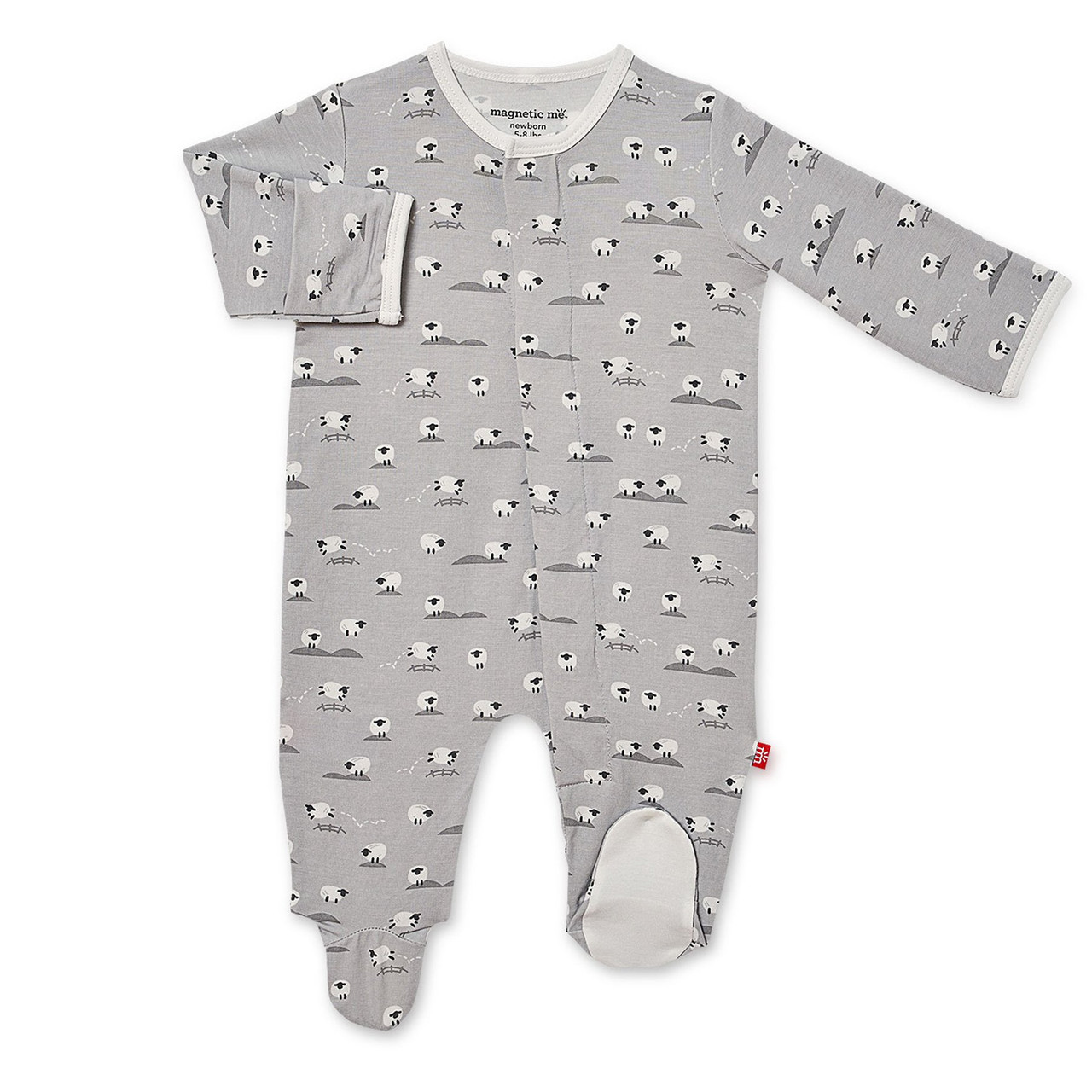 BAA Baby Gray Footie