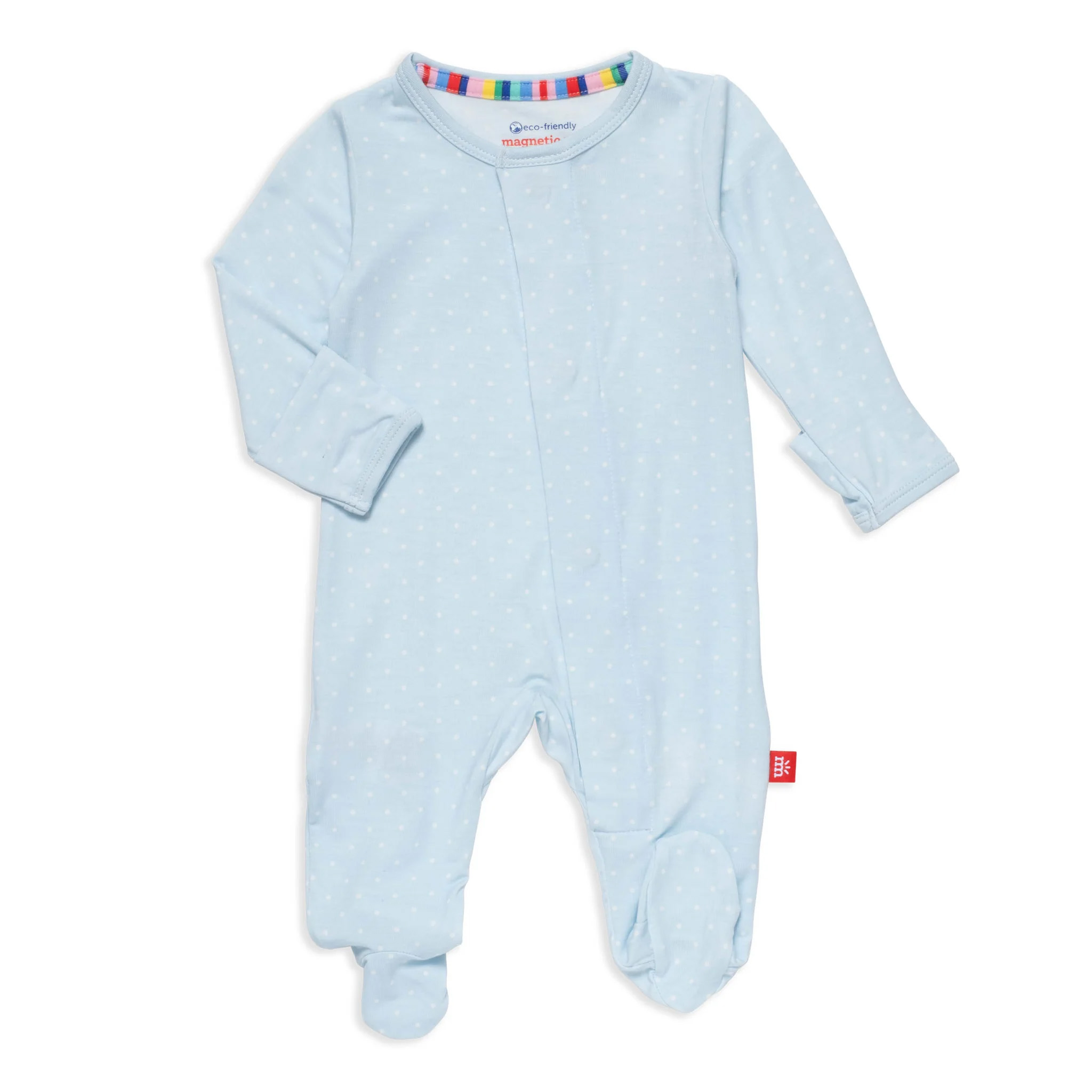 Pin Blue Footie