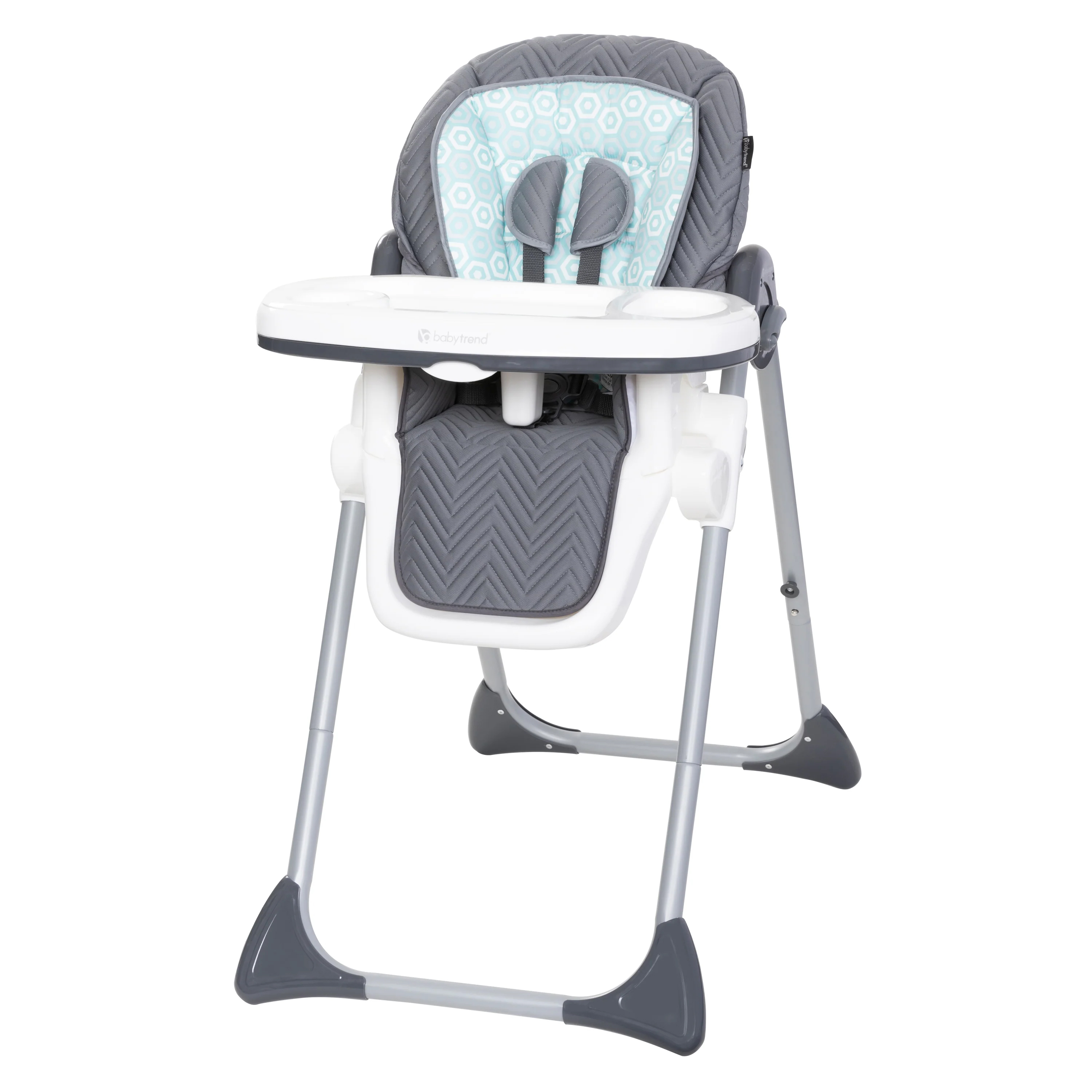 Tot Spot High Chair-Hexagon Geo