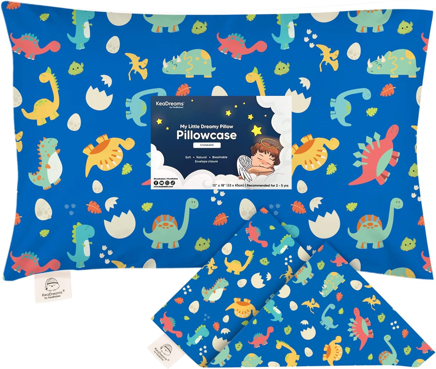 Toddler Pillowcase Dino