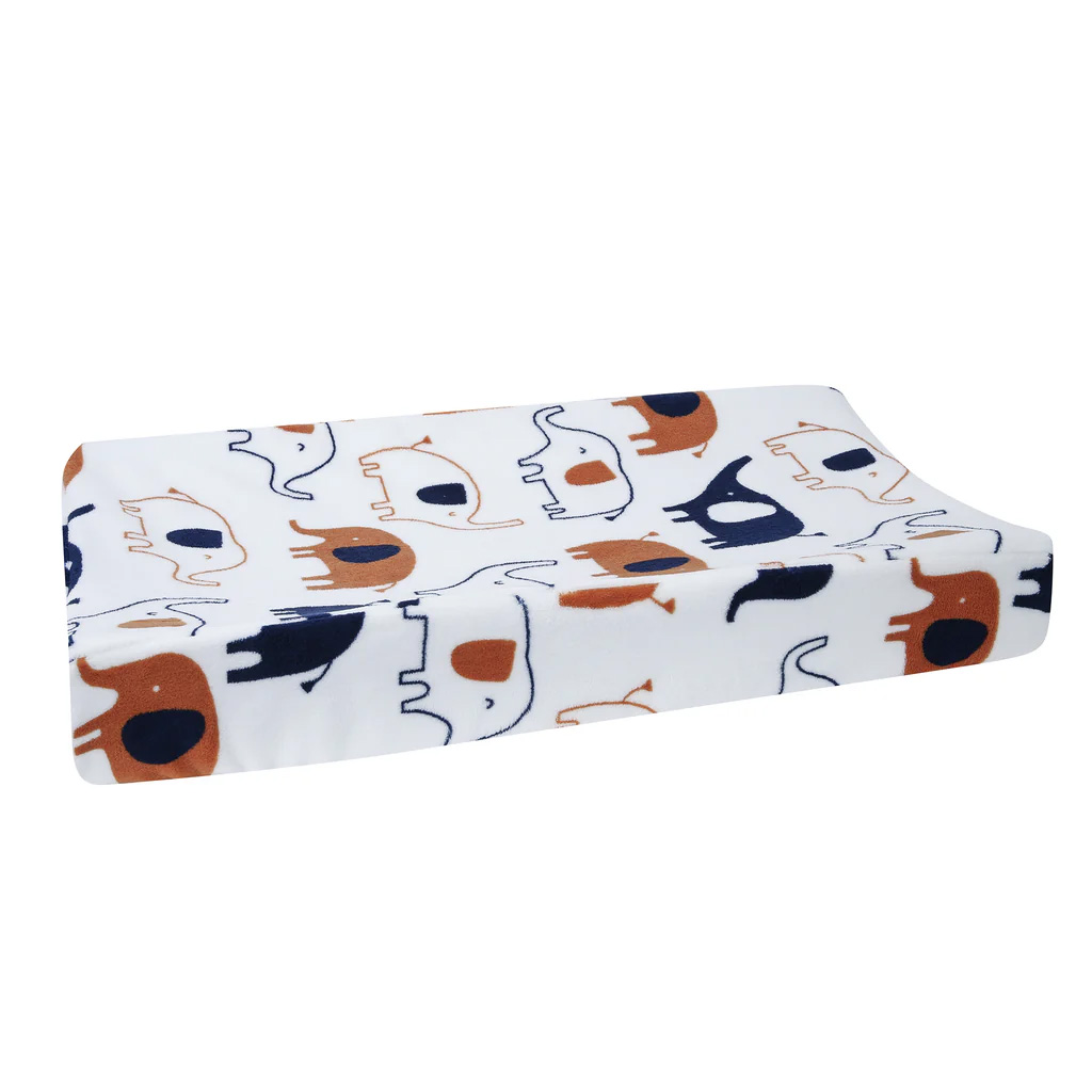 ELEPHANT CHANGE PAD COVER