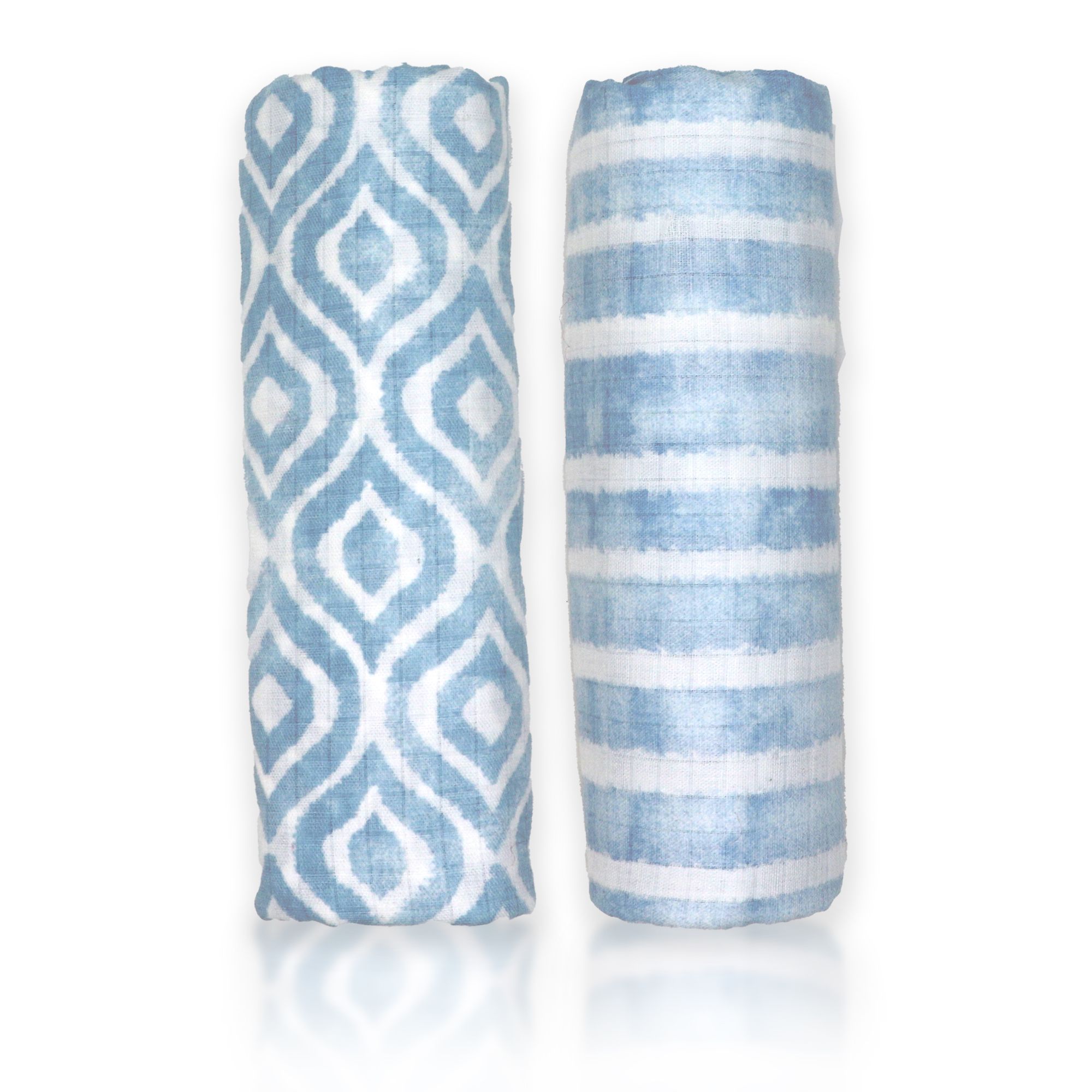 Blue Sweet Dreams 2pk Muslin