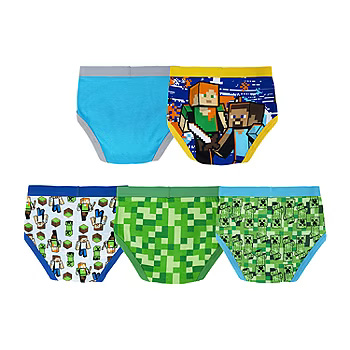Minecraft 5pk Briefs