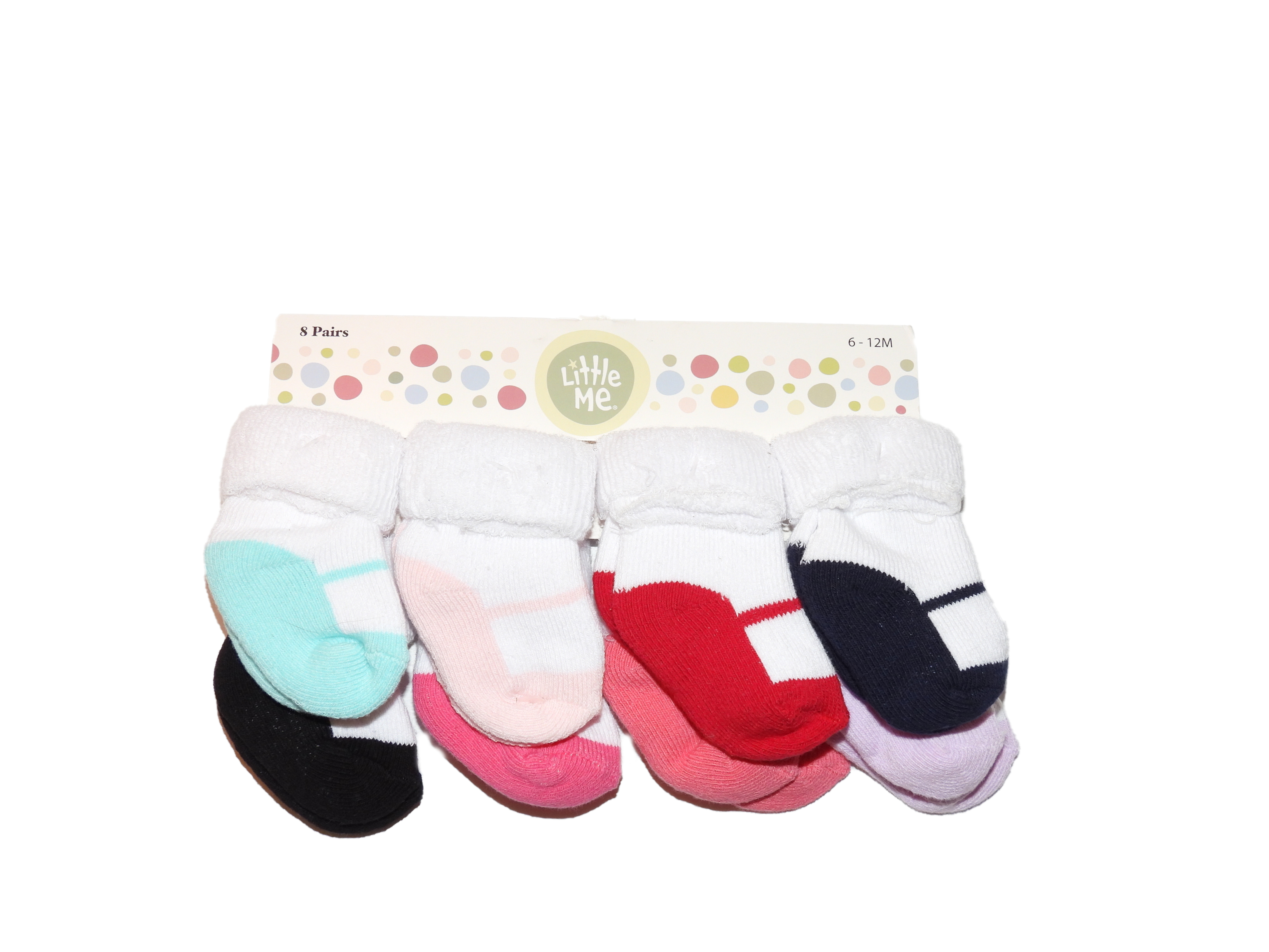 12pk Girl Socks