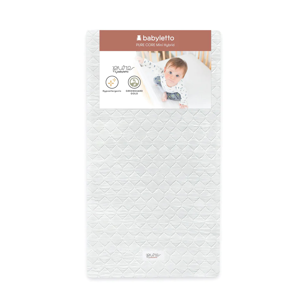 Mini Crib Mattress -Hybrid Cover